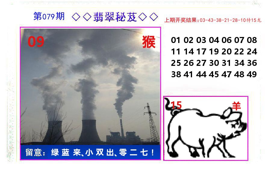 翡翠秘芨 第79期