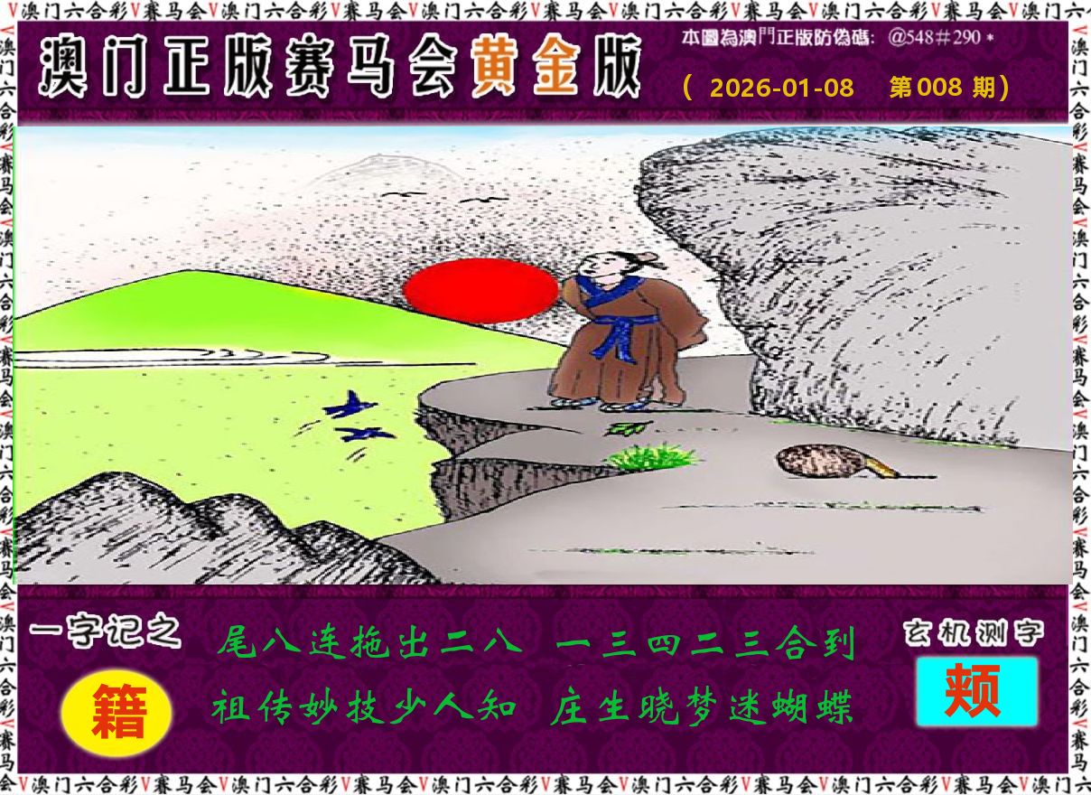 赛马会黄金版 第8期