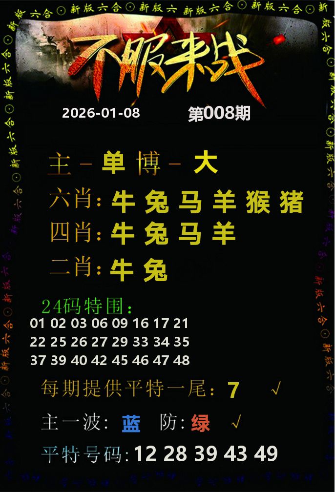 不服来战 第8期