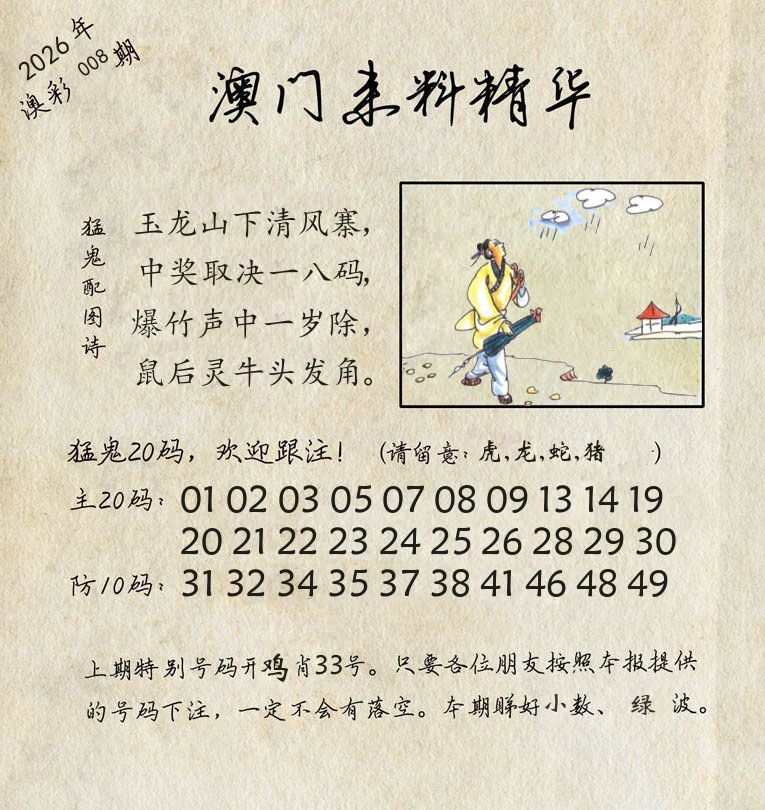 精华来料 第8期