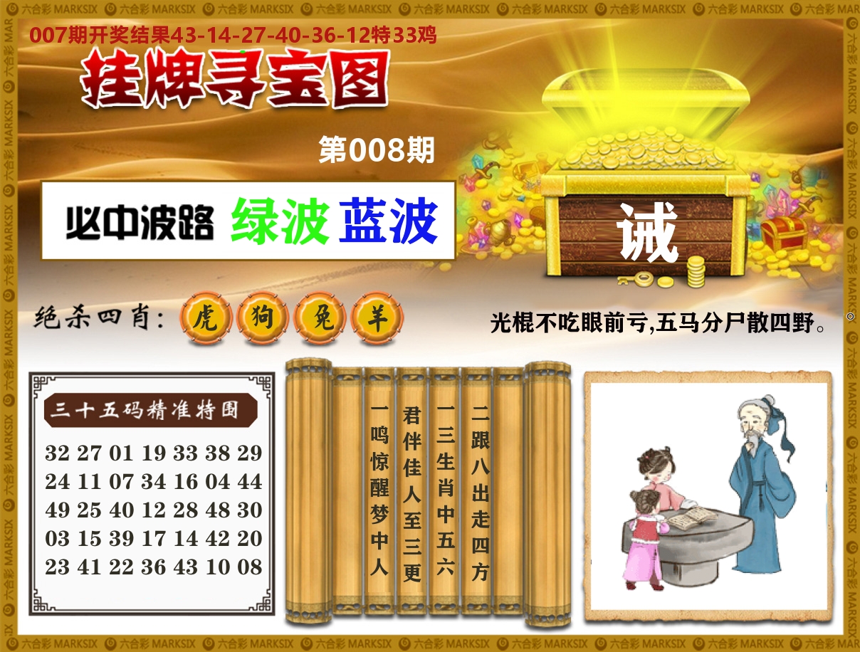 澳门挂牌寻宝 第8期