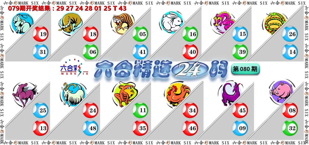六合精选24码 第80期