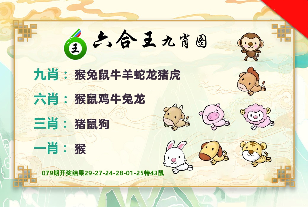 六合王九肖图 第80期