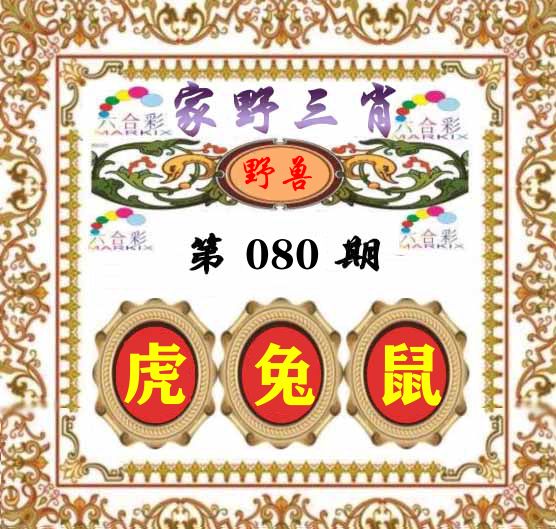 家野三肖 第80期