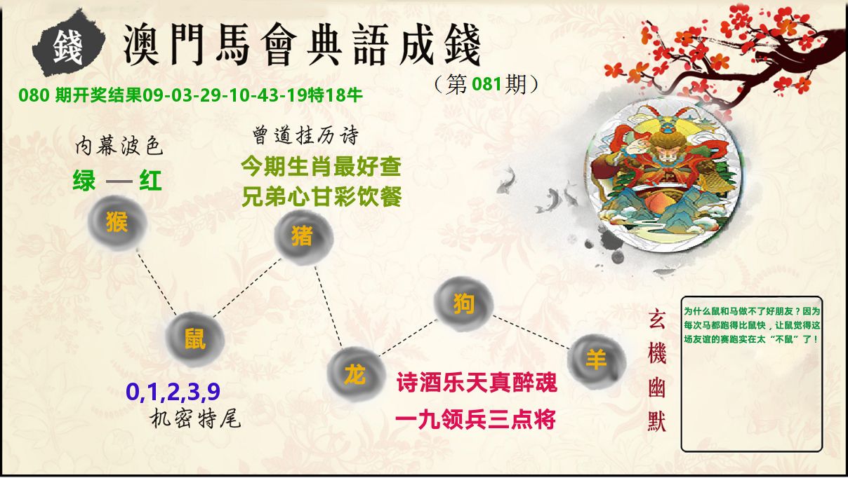 典语成钱 第81期