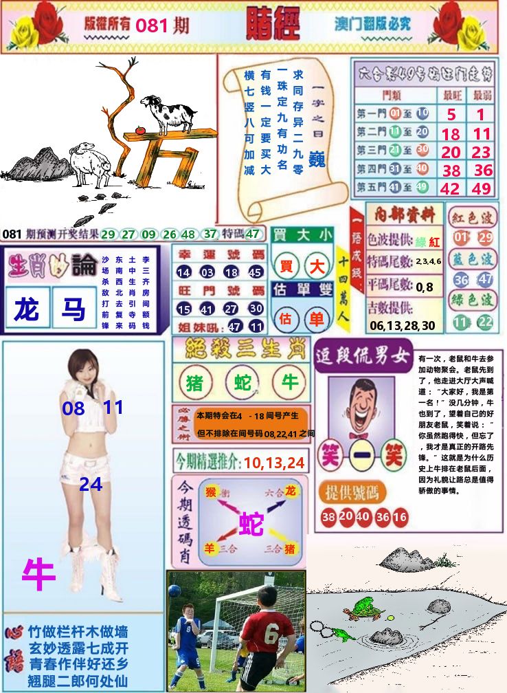 澳门赌经 第81期
