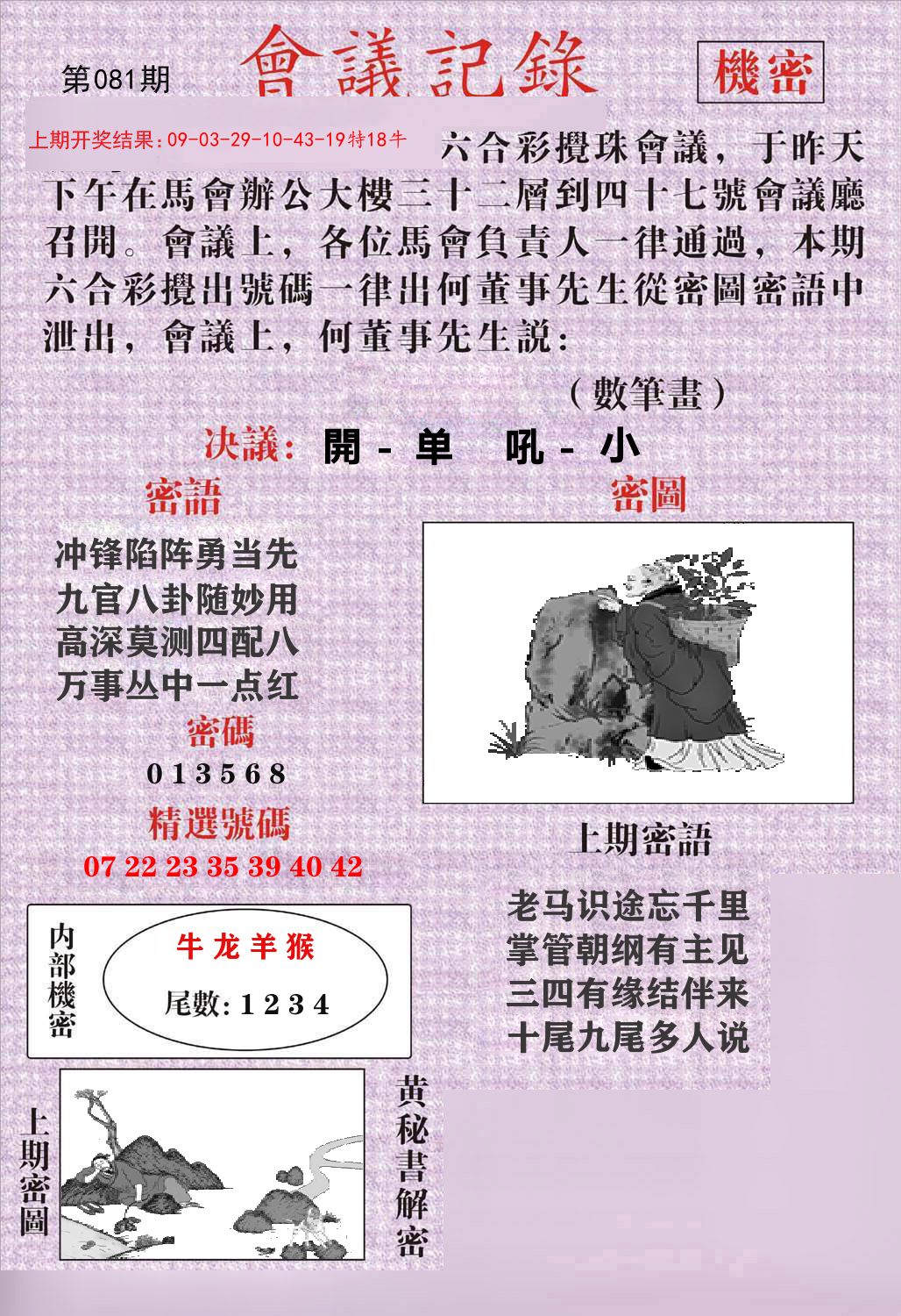 会议记录 第81期