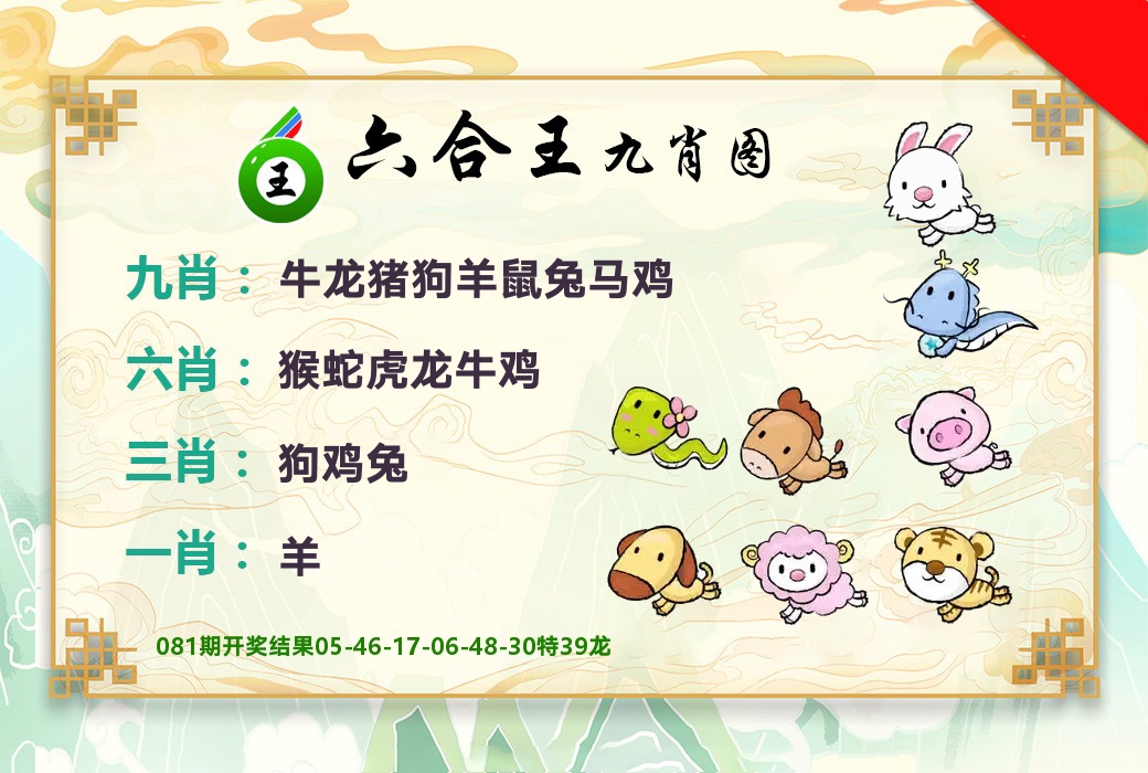 六合王九肖图 第82期