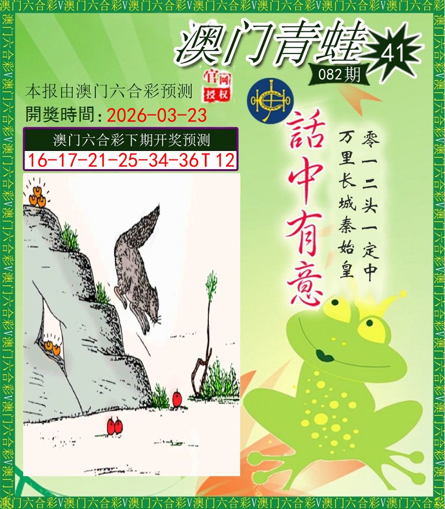 青蛙系列43 第82期
