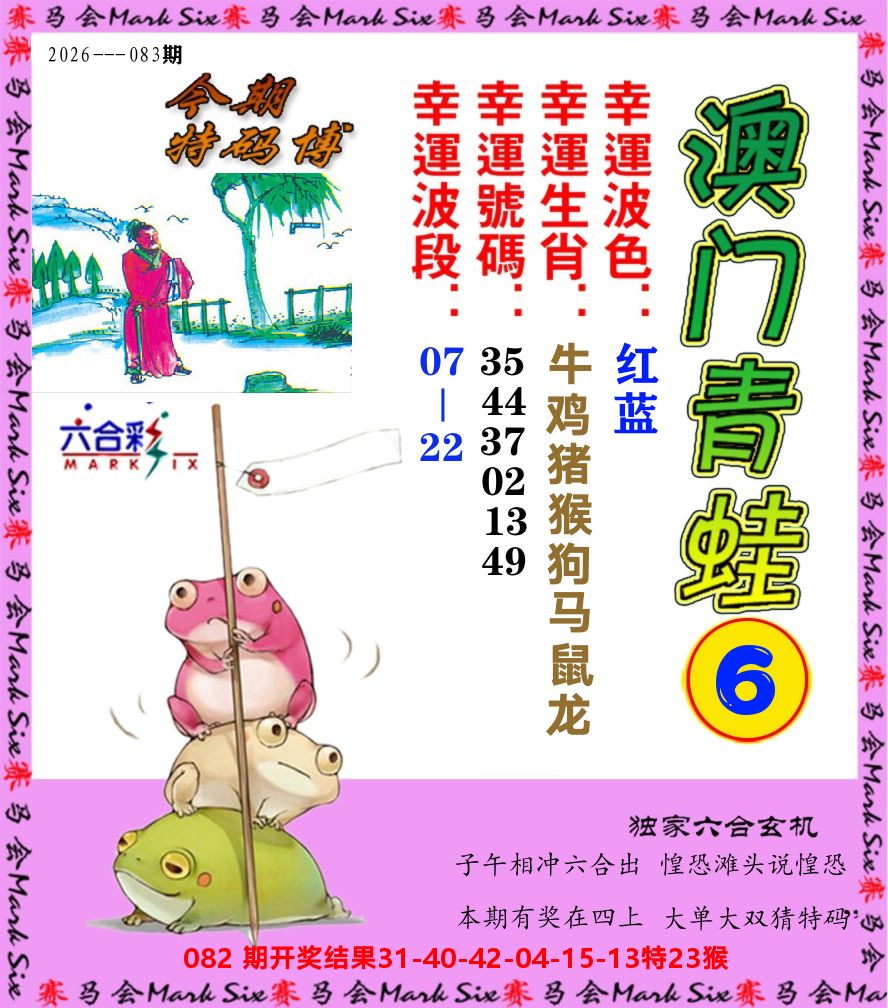 青蛙系列6 第83期