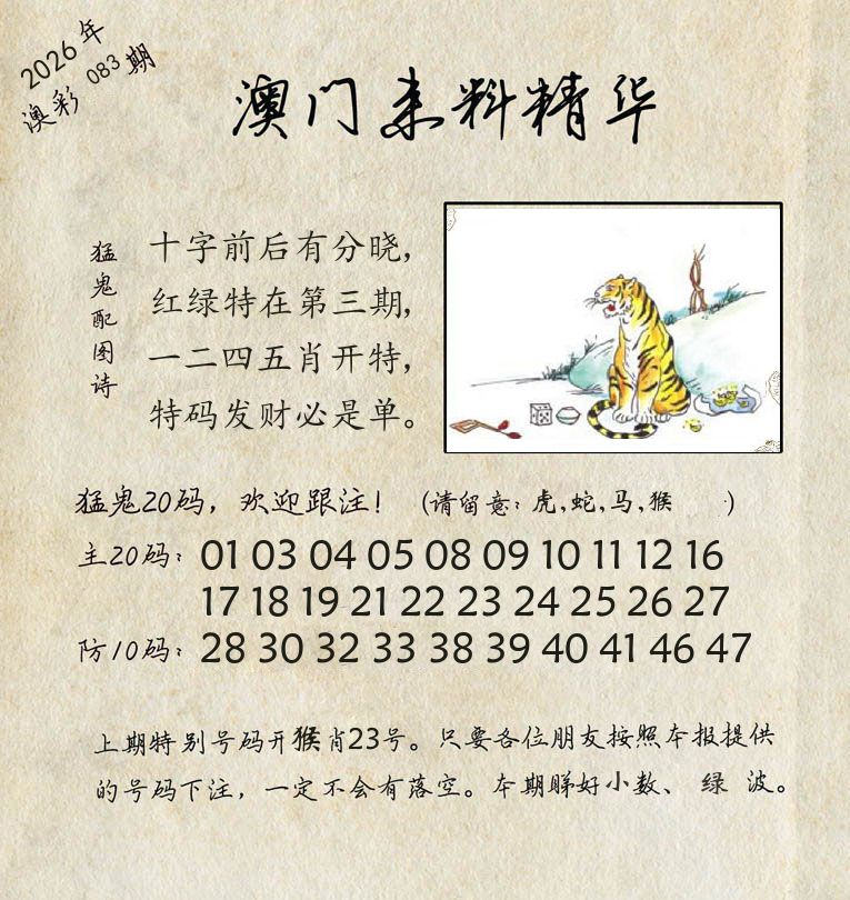 精华来料 第83期
