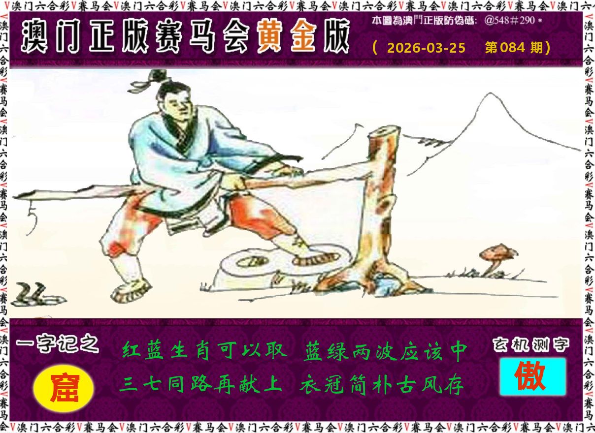 赛马会黄金版 第84期