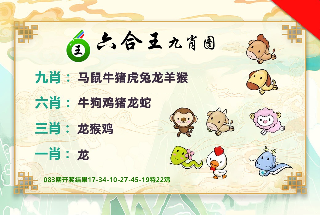 六合王九肖图 第84期