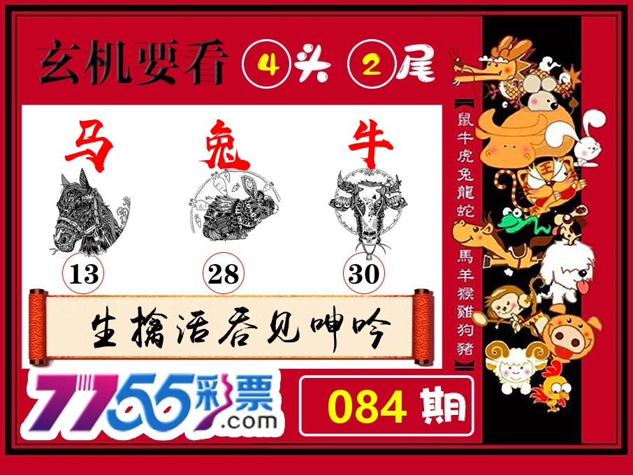 玄机要看 第84期