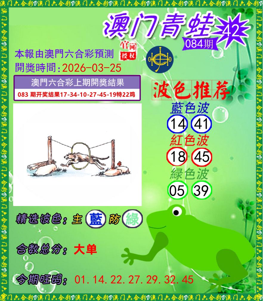 青蛙系列42 第84期