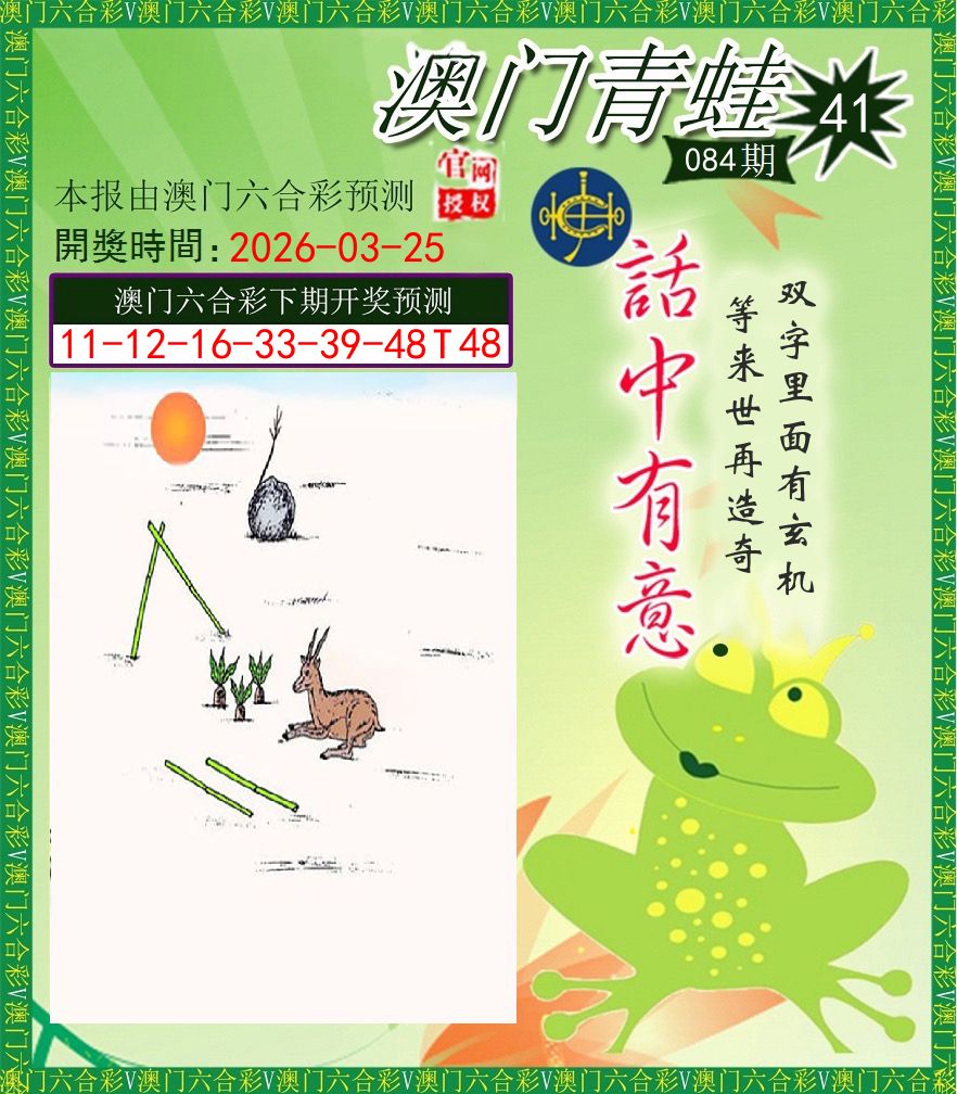 青蛙系列43 第84期