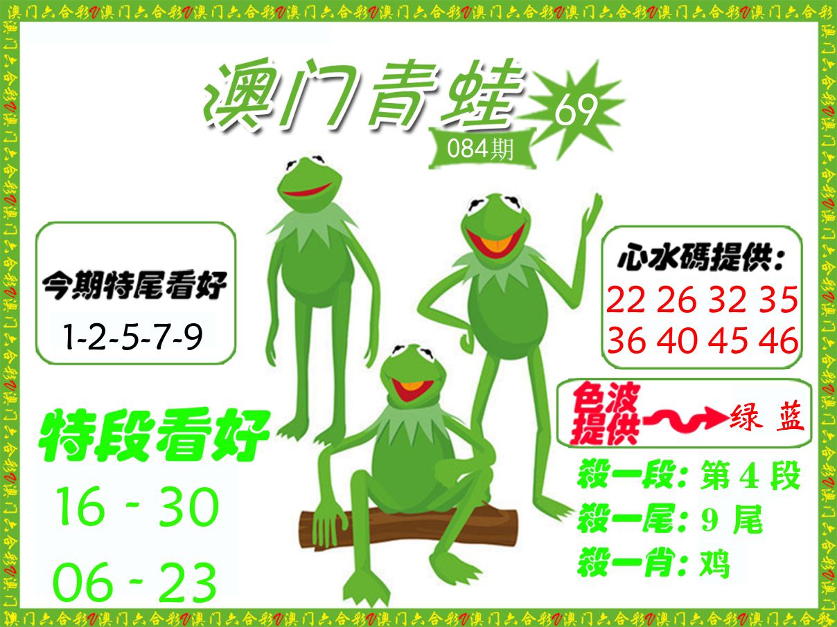 青蛙系列69 第84期