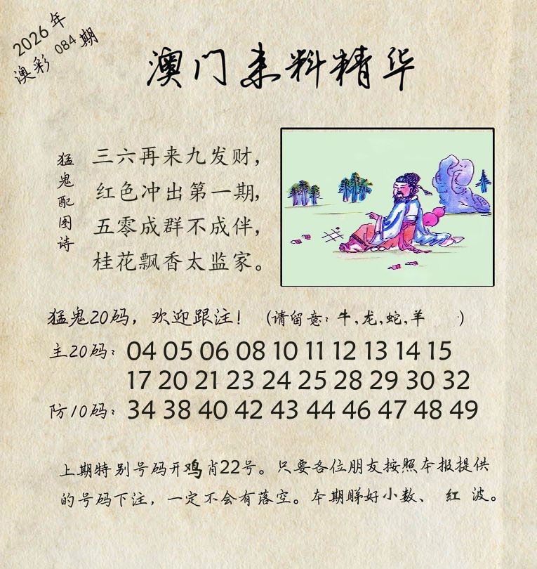 精华来料 第84期