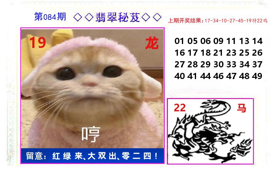 翡翠秘芨 第84期