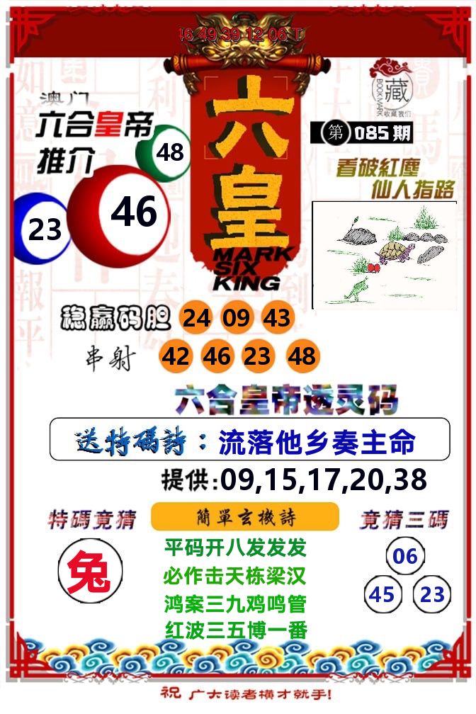 六皇 第85期
