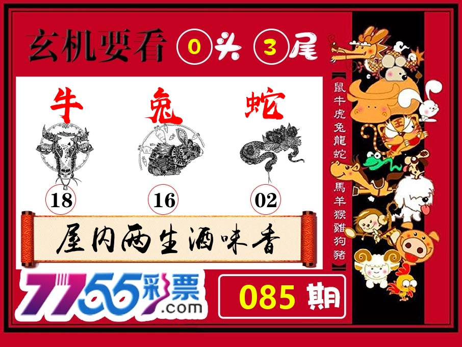 玄机要看 第85期