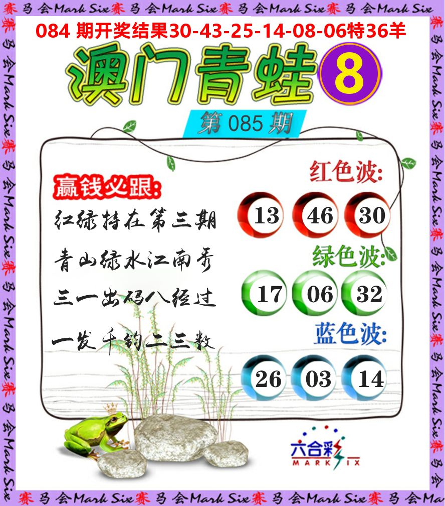 青蛙系列8 第85期