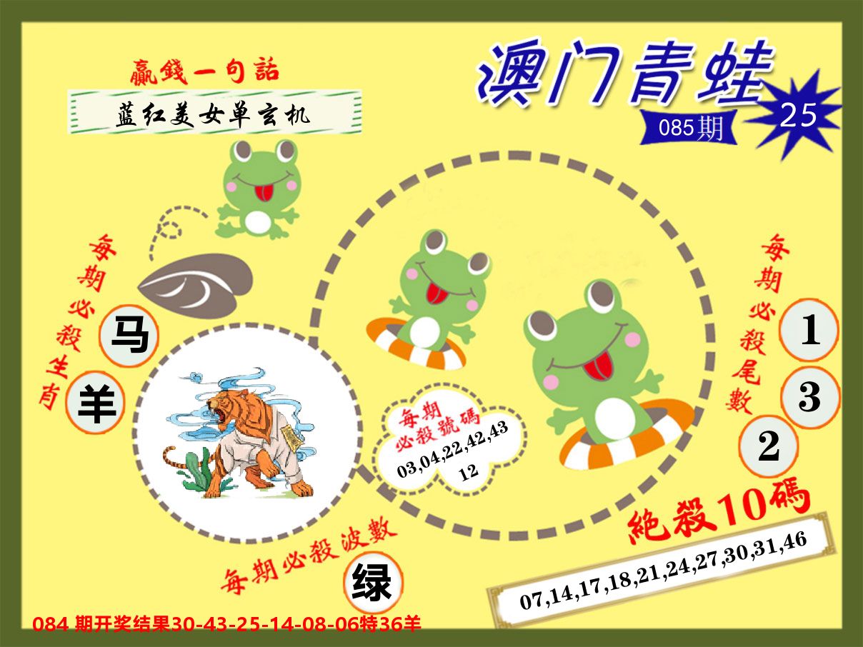 青蛙系列25 第85期