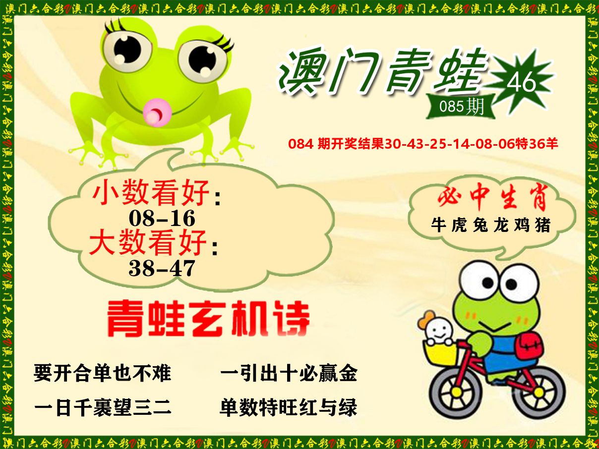 青蛙系列46 第85期