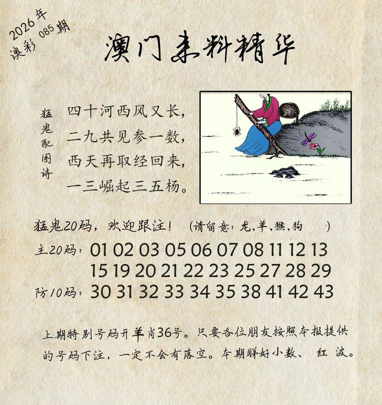 精华来料 第85期