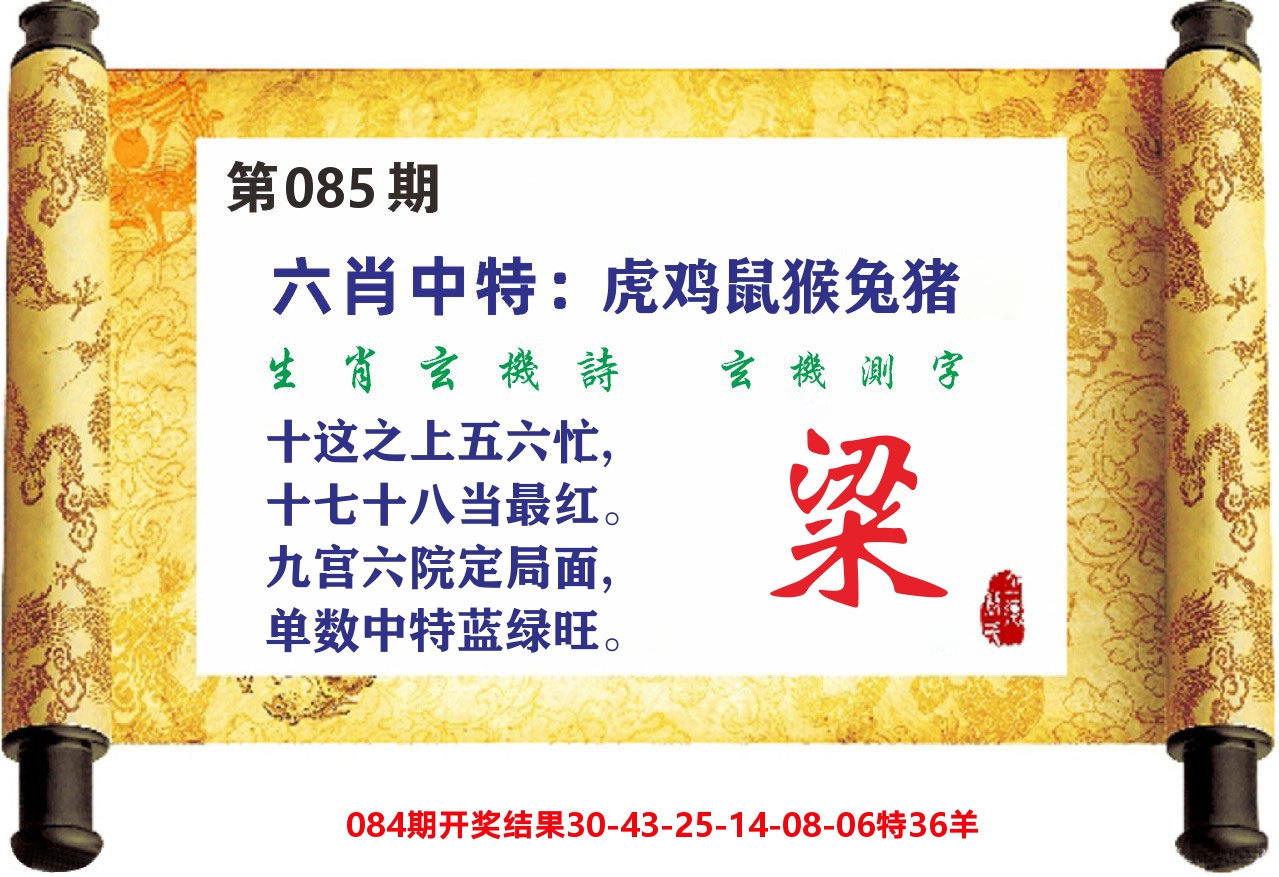澳门天天赚C 第85期
