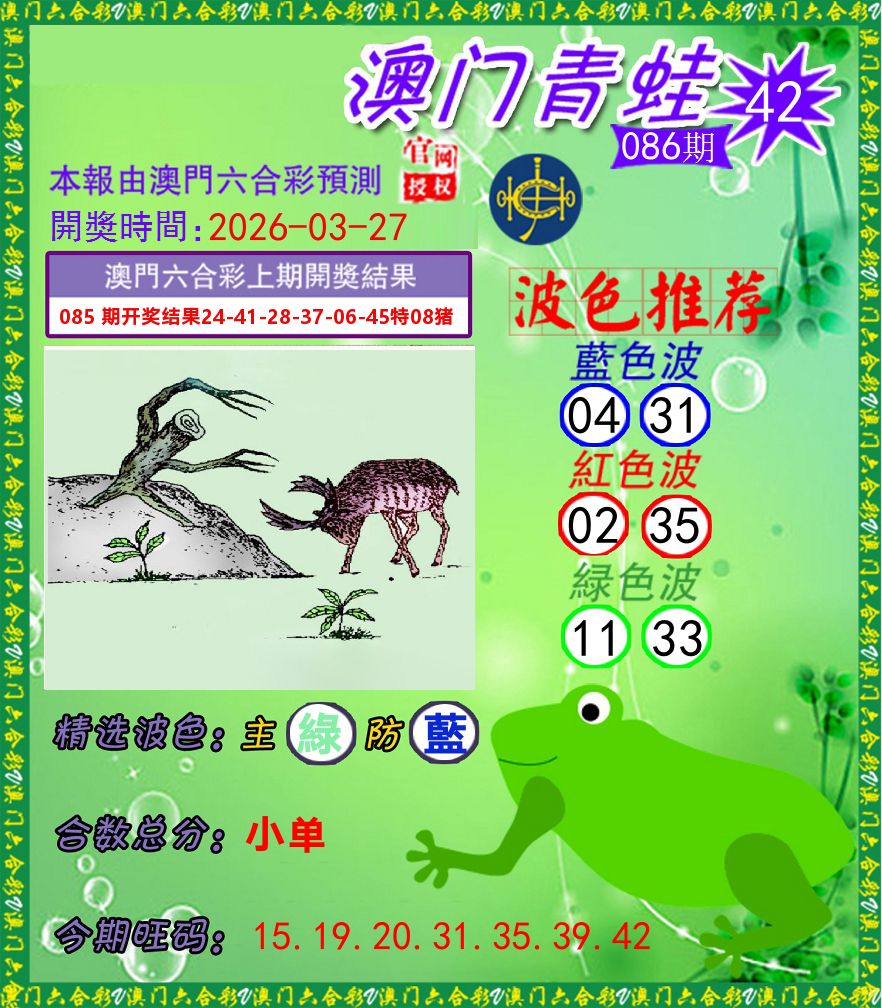 青蛙系列42 第86期