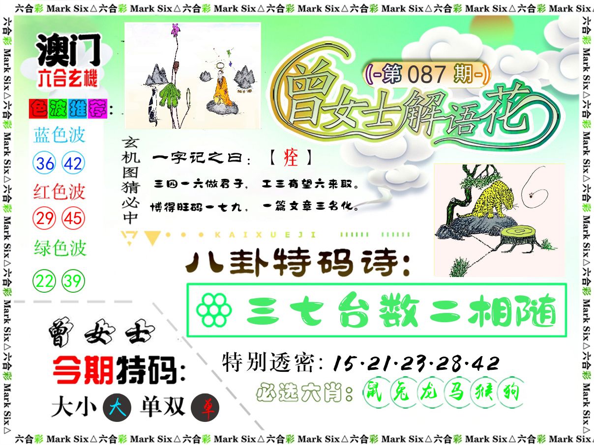 曾女士解语花 第87期