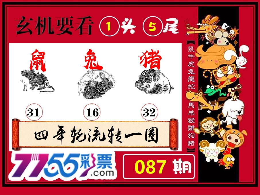 玄机要看 第87期