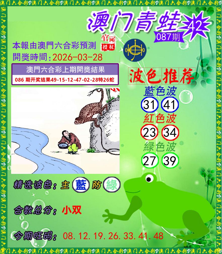 青蛙系列42 第87期