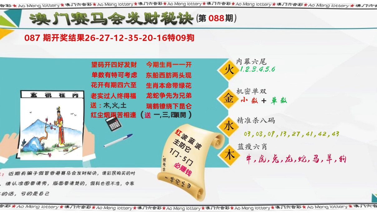 发财秘诀 第88期