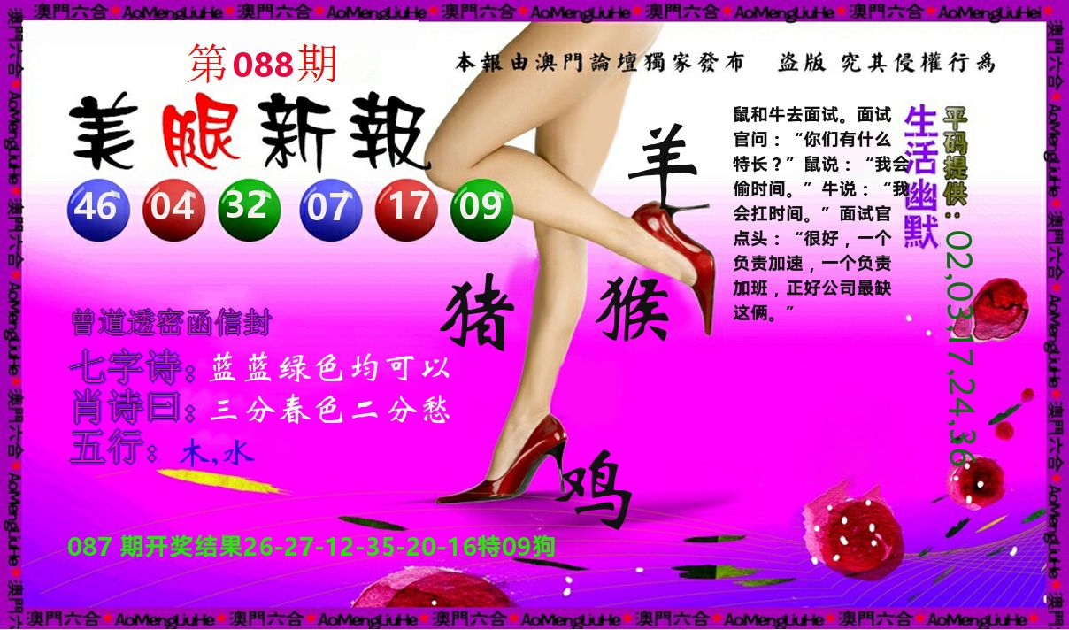 美腿新报 第88期