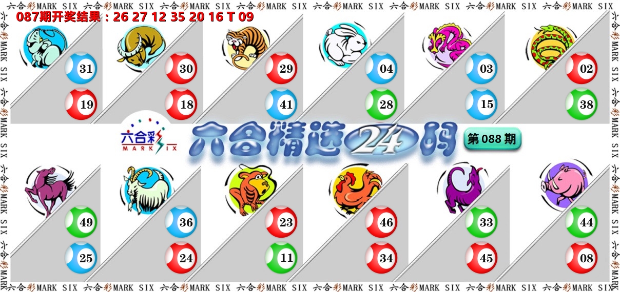 六合精选24码 第88期