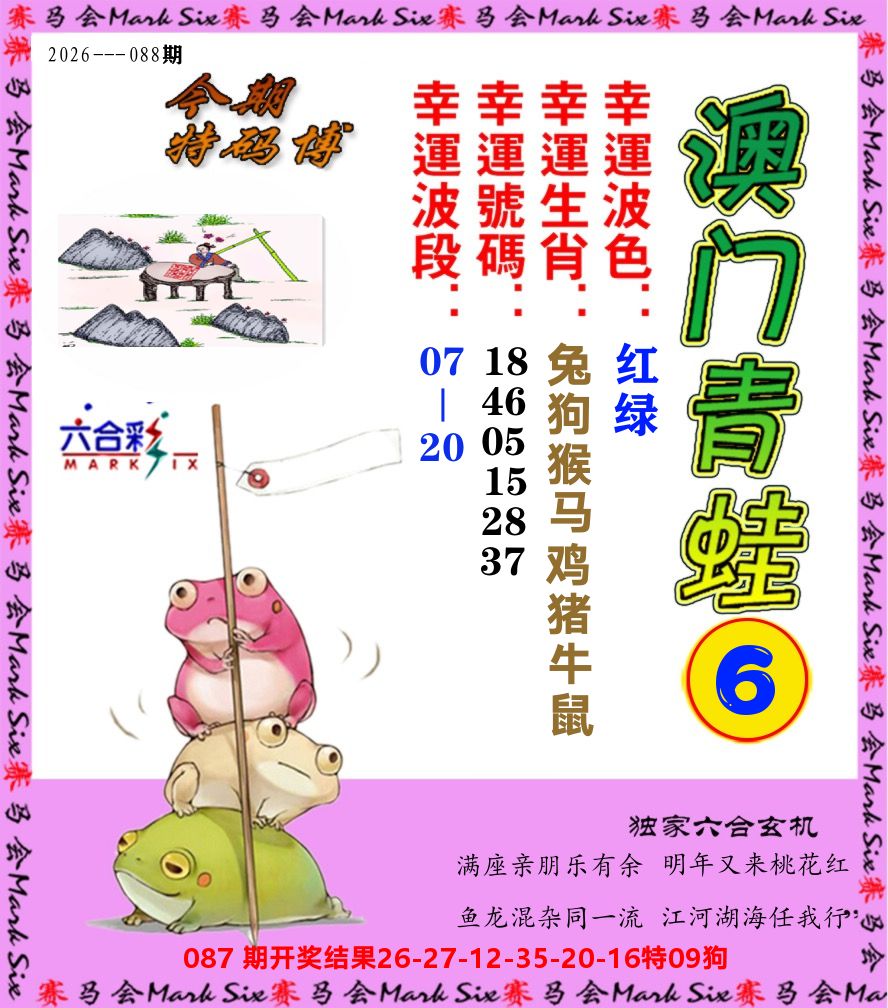 青蛙系列6 第88期