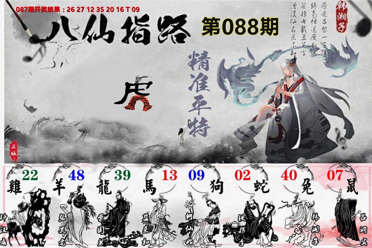 八仙指路 第88期