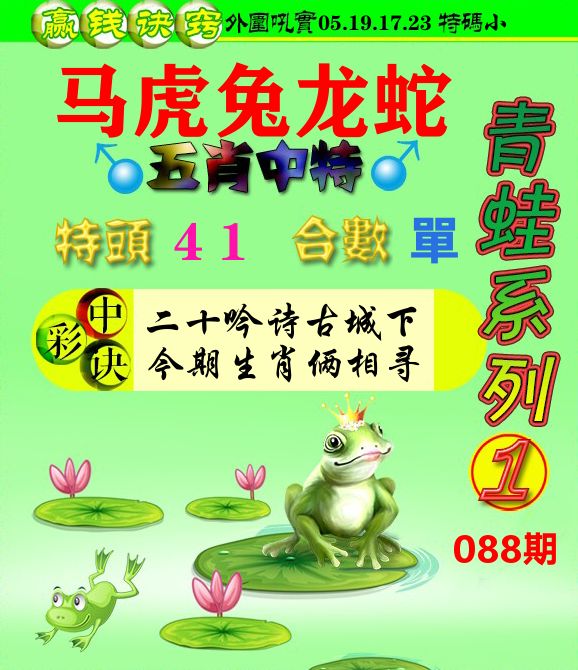 青蛙彩图 第88期