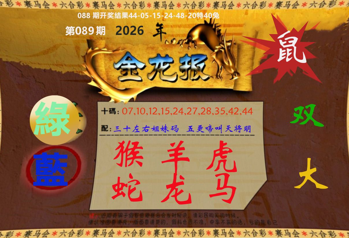 金龙报 第89期