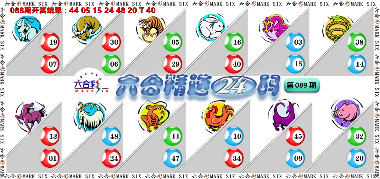 六合精选24码 第89期