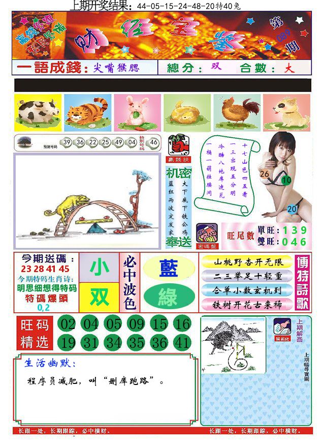 澳门财经宝鉴 第89期