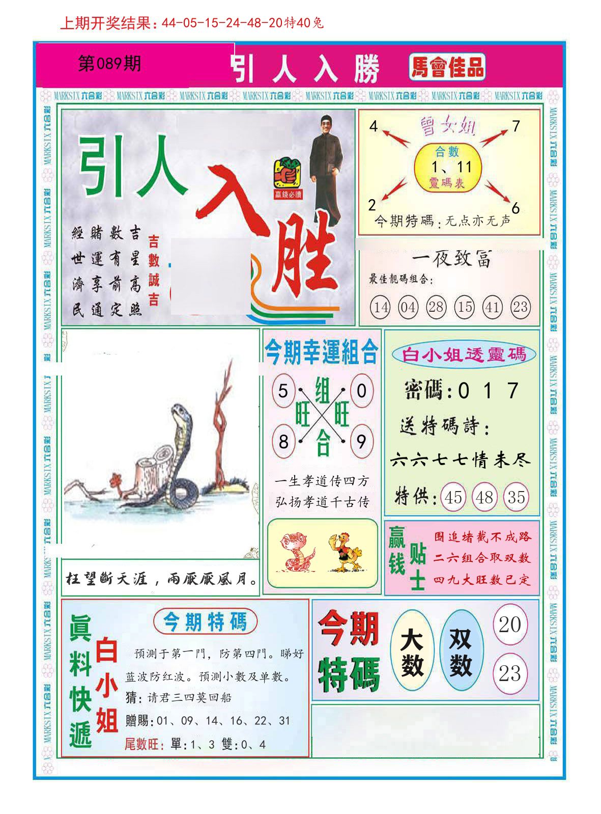 引人入胜 第89期