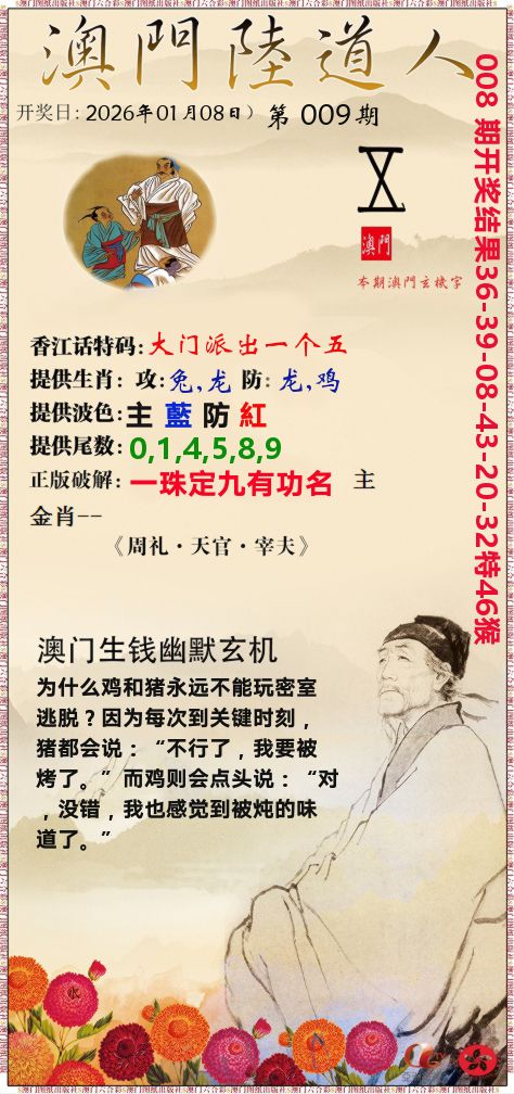 澳门陆道人 第9期