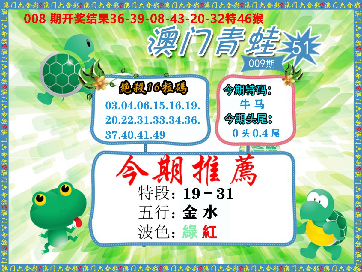 青蛙系列51 第9期