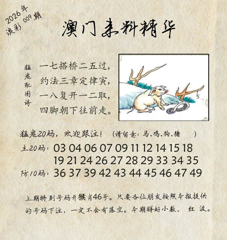 精华来料 第9期