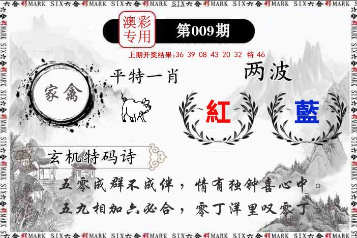澳门专用 第9期
