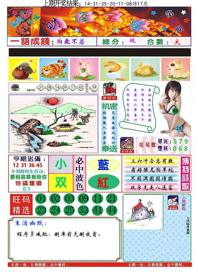 澳门财经宝鉴 第91期