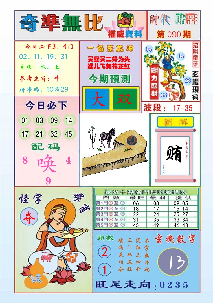 时代赌彩 第91期